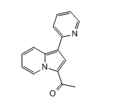 1-(1-(pyridin-2-yl)indolizin-3-yl)ethanone