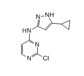 2-chloro-N-(5-cyclopropyl-1H-pyrazol-3-yl)pyrimidin-4-amine