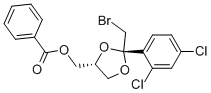 Cis-2-(Bromomethyl)-2-(2,4-dichlorophenyl)-1,3-dioxolane-4-ylmethyl benzoate