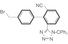 N-(Triphenylmethyl)-5-(4-bromomethylbiphenyl-2-yl-)tetrazole