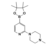 1-Methyl-4-[4-(4,4,5,5-tetramethyl-1,3,2-dioxaborolan-2-yl)pyridin-2-yl]piperazine