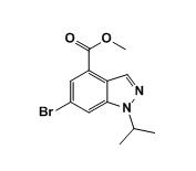 Methyl 6-bromo-1-(propan-2-yl)-1H-indazole-4-carboxylate