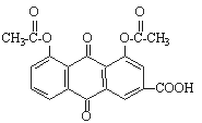 1,8-Diacetoxy-3-carboxyanthraquinone