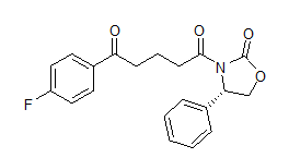 (S)-1-(4-Fluorophenyl)-5-(2-oxo-4-phenyloxazolidin-3-yl)pentane-1,5-dione