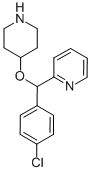 2-[(4-Chlorophenyl)(4-piperidinyloxy)methy] pyridine