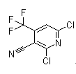 2,6-dichloro-3-cyano-4-trifluoromethylpyridine