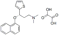 S-N,N-Dimethyl-3-(1-naphthoxy)-3-(2-thienyl)-1-propylamine oxalate