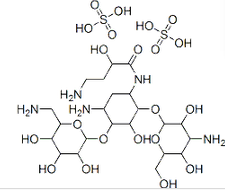 Amikacin disulfate salt