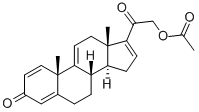 3,20-Dioxopregna-1,4,9(11),16-tetraen-21-yl acetate