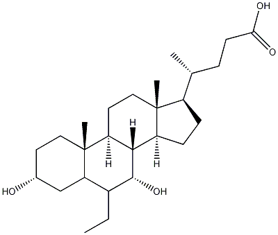 6-Ethylchenodeoxycholic acid