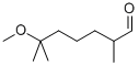 6-Methoxy-2,6-dimethylheptanal