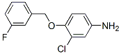 3-Chloro-4-(3-fluoro-benzyloxy)-phenylamine