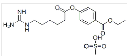 Gabexate mesylate