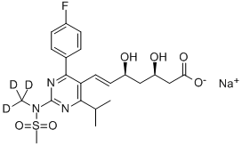 Tert-butyl-(+)7-[4-(4-fluorophenyl)-6-isopropyl-2-(N-methylsulfonylamino) pyrimidine-5-yl]-(3R, 5S)-dioxane-(E)-6-heptenate