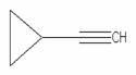 Cyclopropyl acetylene